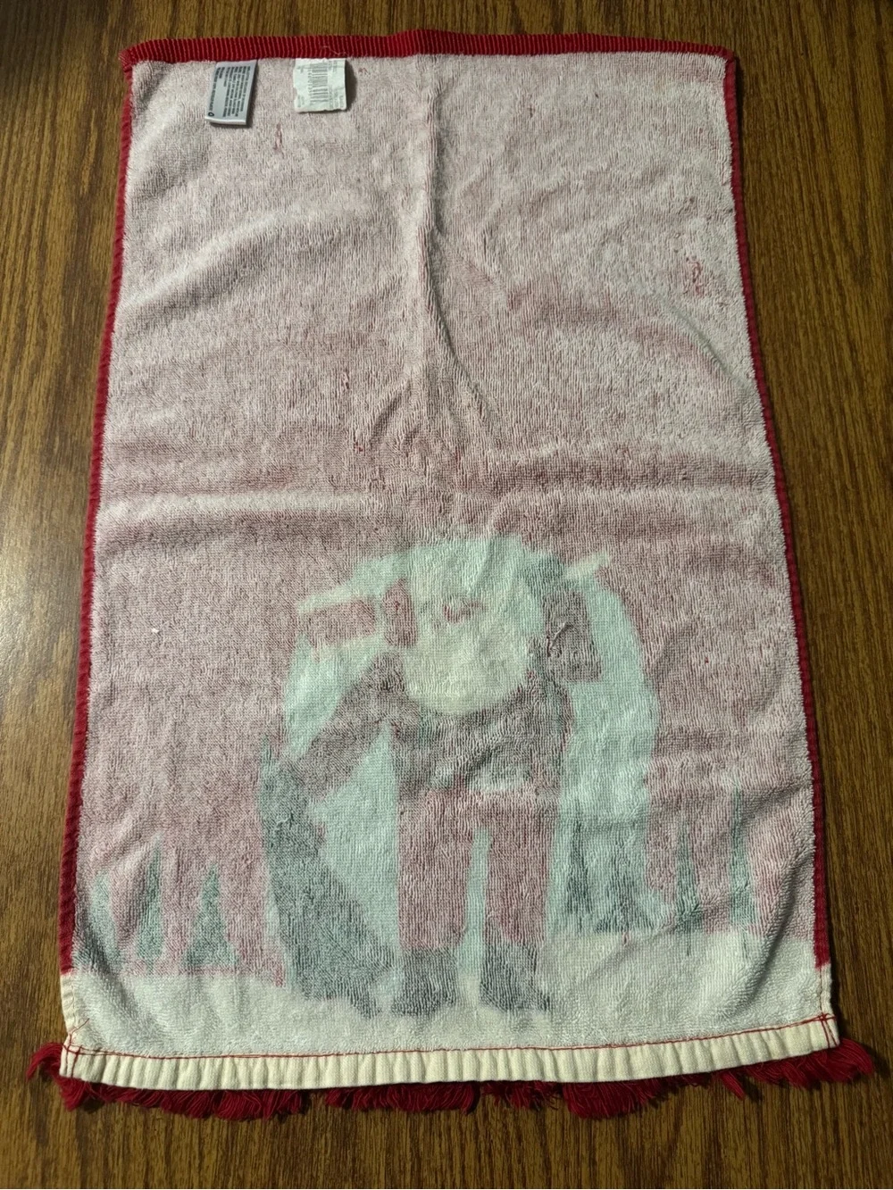 Christmas Target Santa Hand Towel
